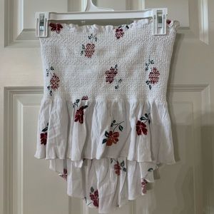 L.A Hearts Ruffle Tube Top